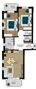 Продава 3-СТАЕН, град Пловдив, Южен • 118390 € / 231550.71 лв. • 99115702 1