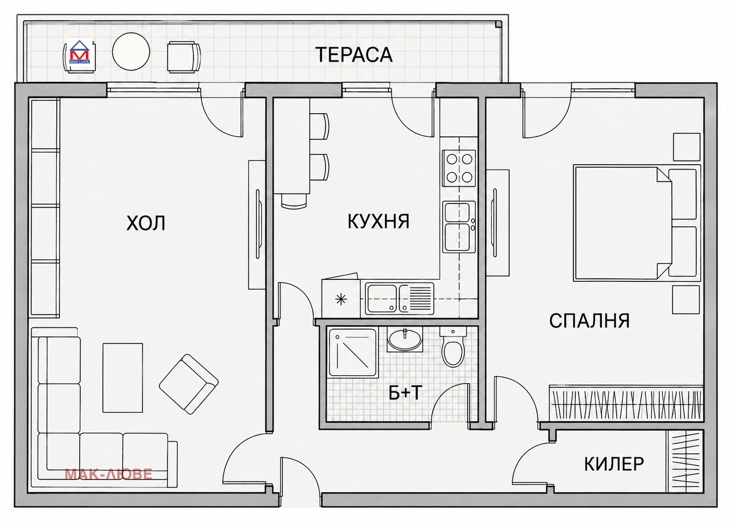 Продава 2-СТАЕН, гр. Варна, Лятно кино Тракия