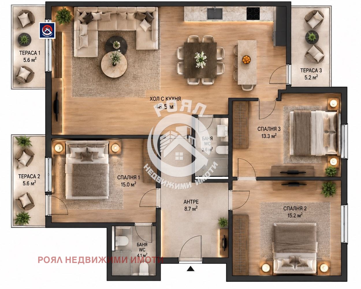 Продава 4-СТАЕН, гр. Пловдив, Мараша, снимка 15 - Апартаменти - 55850573