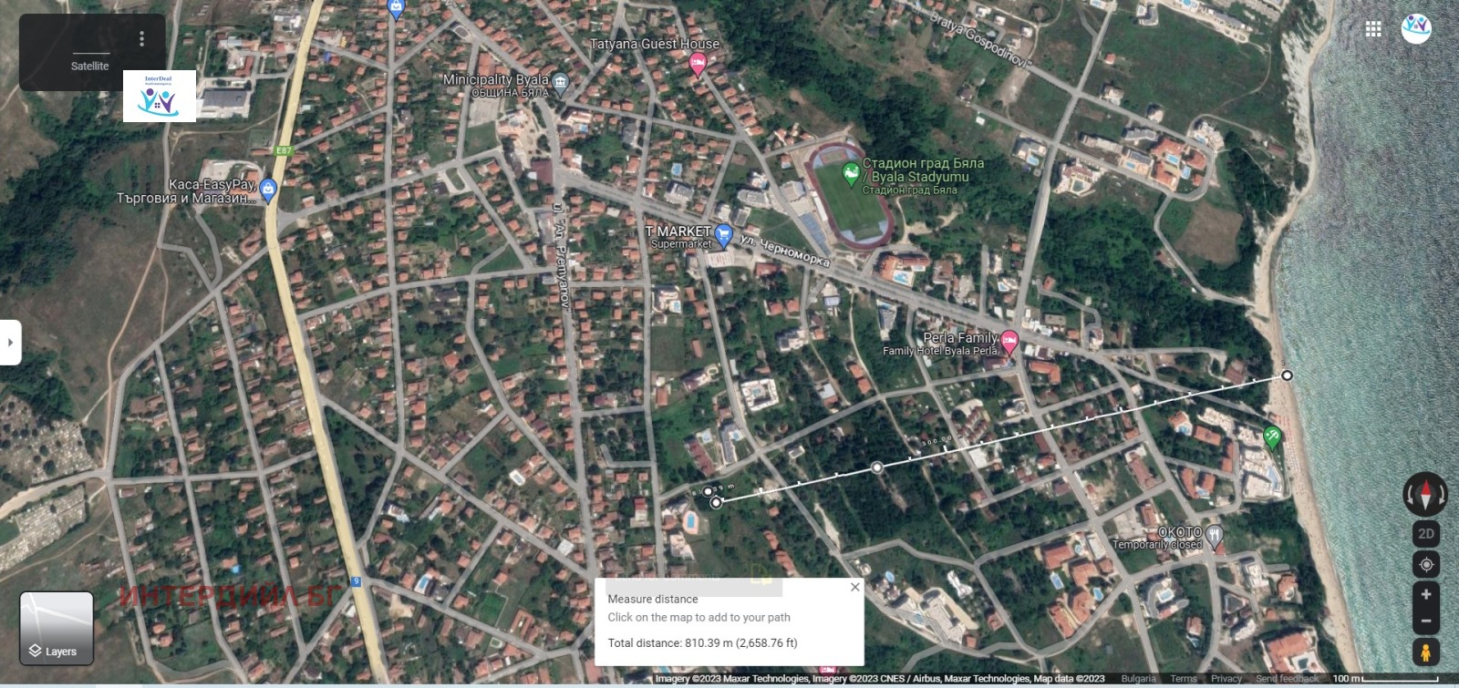 Продава ПАРЦЕЛ, гр. Бяла, област Варна, снимка 2 - Парцели - 53701326