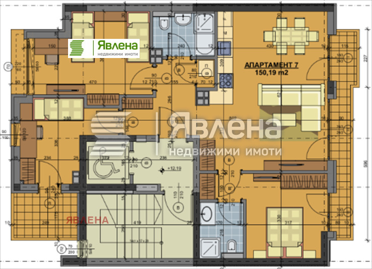 Продается  3 спальни София , Център , 150 кв.м | 47349481 - изображение [2]