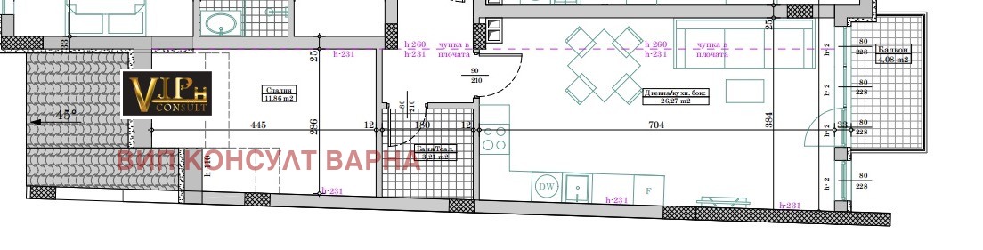 Продава  2-стаен град Варна , Левски 1 , 72 кв.м | 58068533