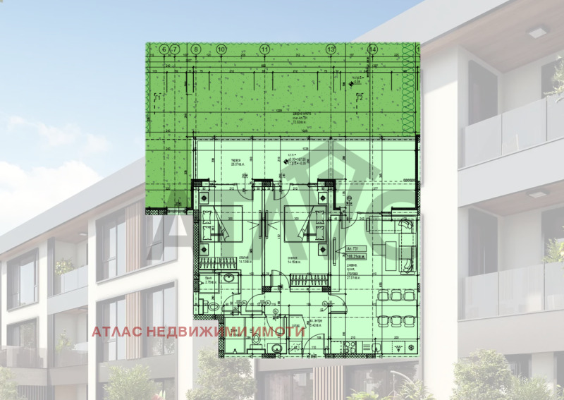 Myytävänä  2 makuuhuonetta Plovdiv , Proslav , 126 neliömetriä | 10747562