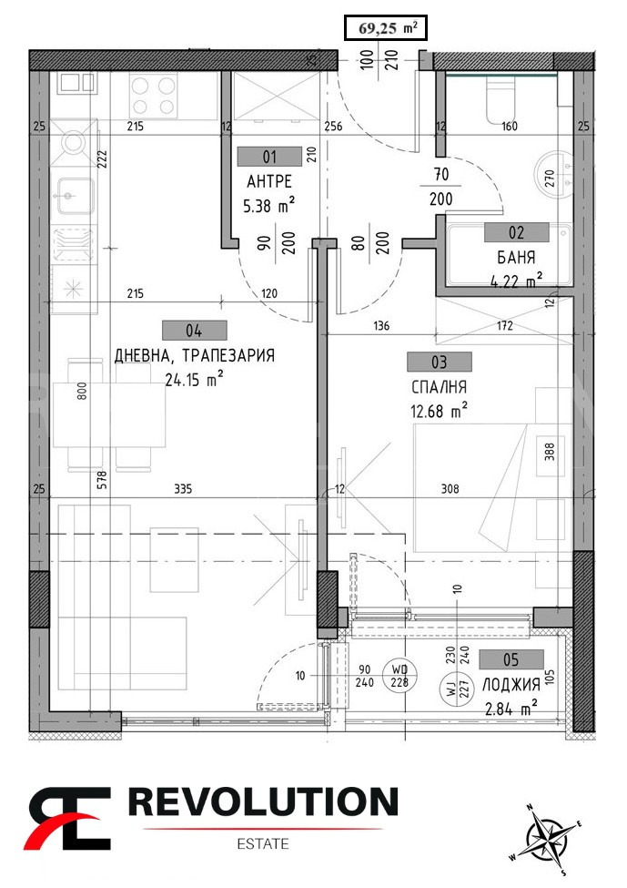 Zu verkaufen  1 Schlafzimmer Sofia , Malinowa dolina , 69 qm | 89857342 - Bild [10]