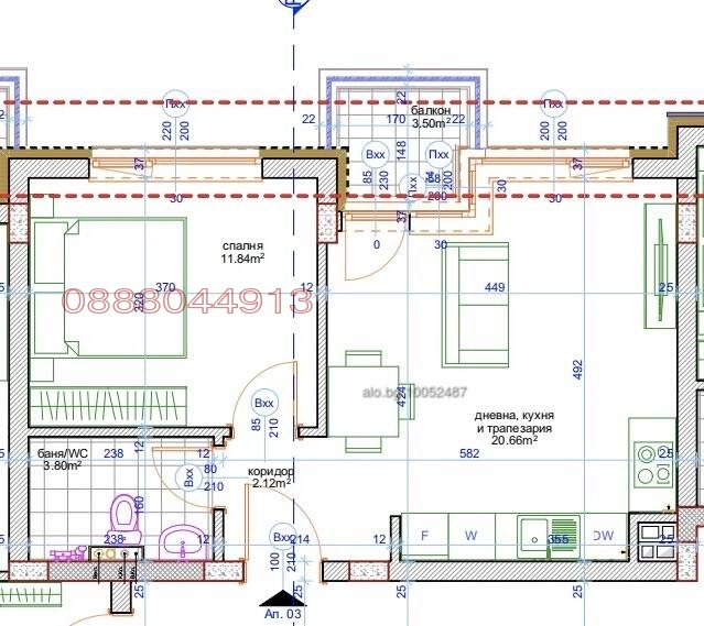 Продава  2-стаен град Варна , Кайсиева градина , 61 кв.м | 56933036