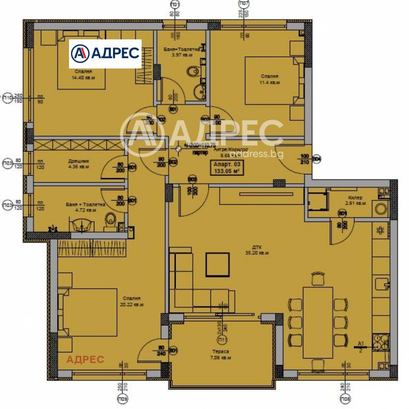 Продава МНОГОСТАЕН, гр. Варна, Свети Никола, снимка 3 - Апартаменти - 52331275