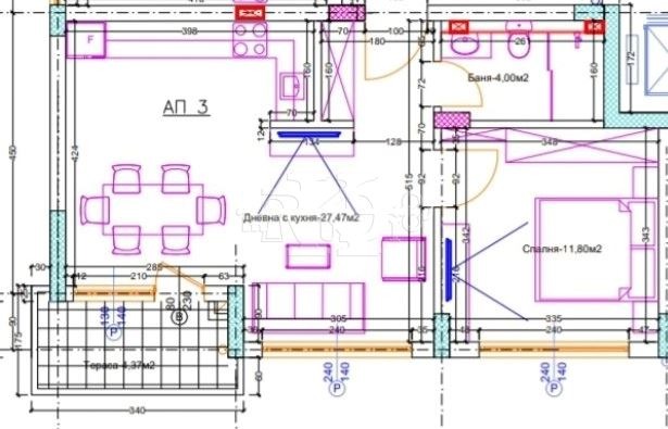 À venda  1 quarto Dobritch , Dobrotica - Albenska , 62 m² | 87981228 - imagem [2]