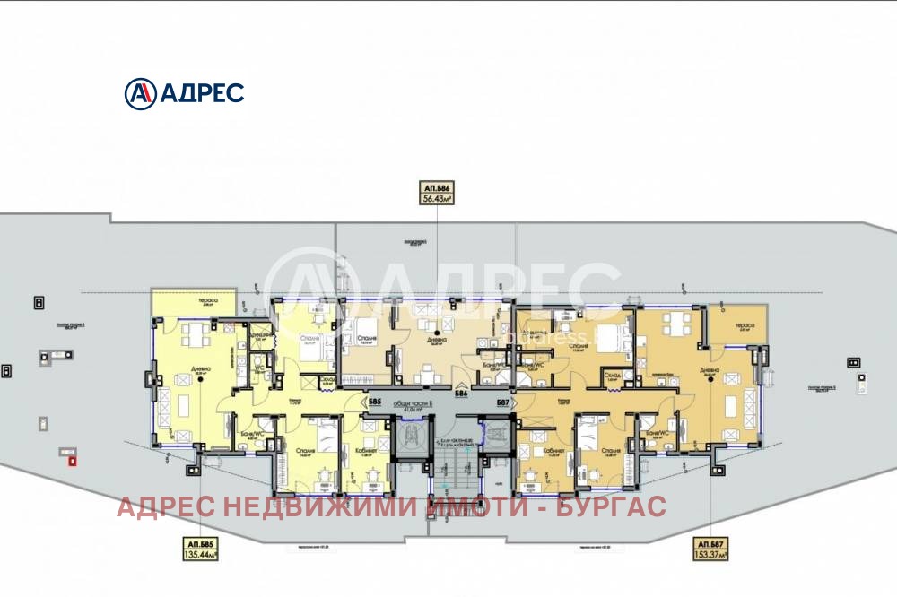Продава 2-СТАЕН, гр. Бургас, област Бургас, снимка 4 - Апартаменти - 53783052