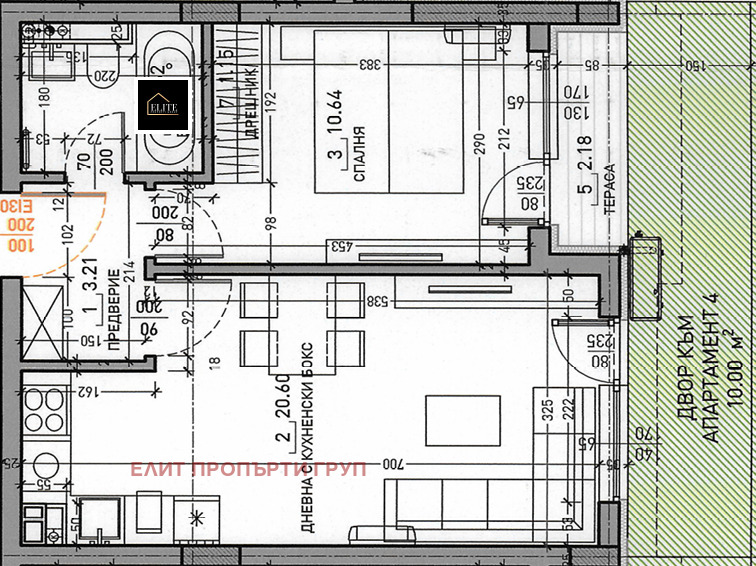 De vânzare  1 dormitor Sofia , Malinova dolina , 60 mp | 21862773 - imagine [2]