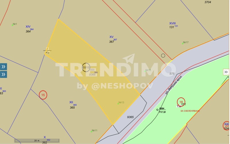 For Sale  Plot Sofia , Pancharevo , 776 sq.m | 94944319 - image [2]