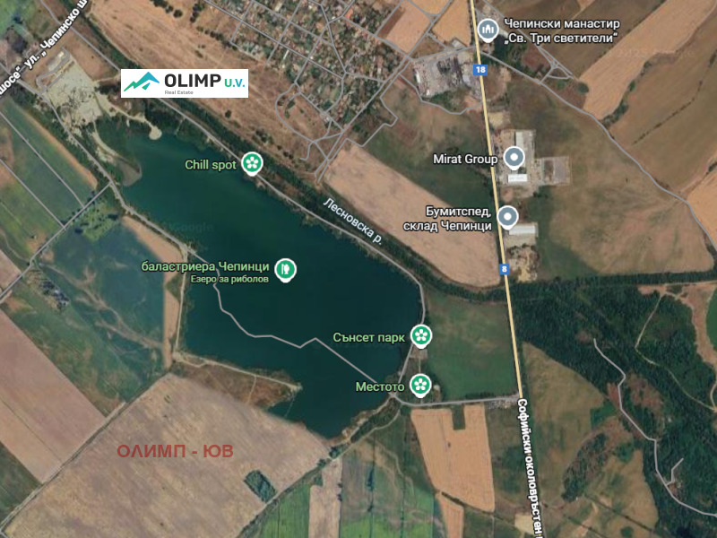 Продава ПАРЦЕЛ, град София, с. Чепинци • 360360 € / 704802.90 лв. • 93201979 1