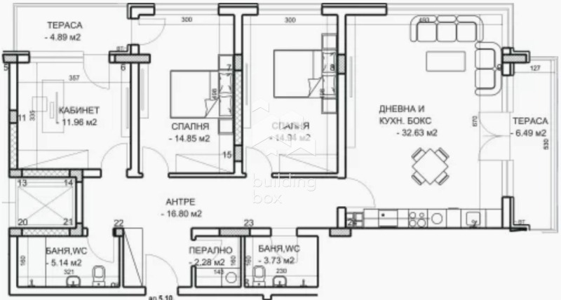 En venta  3 dormitorios Plovdiv , Mladezhki Jalm , 151 metros cuadrados | 10038494