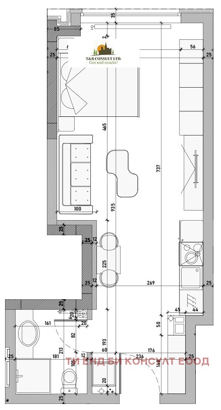 Продава 1-СТАЕН, гр. София, Малинова долина, снимка 4 - Апартаменти - 52731413