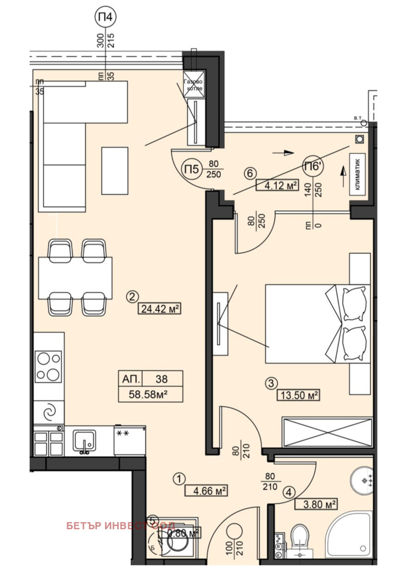 Продава  2-стаен град София , Манастирски ливади , 67 кв.м | 16715762