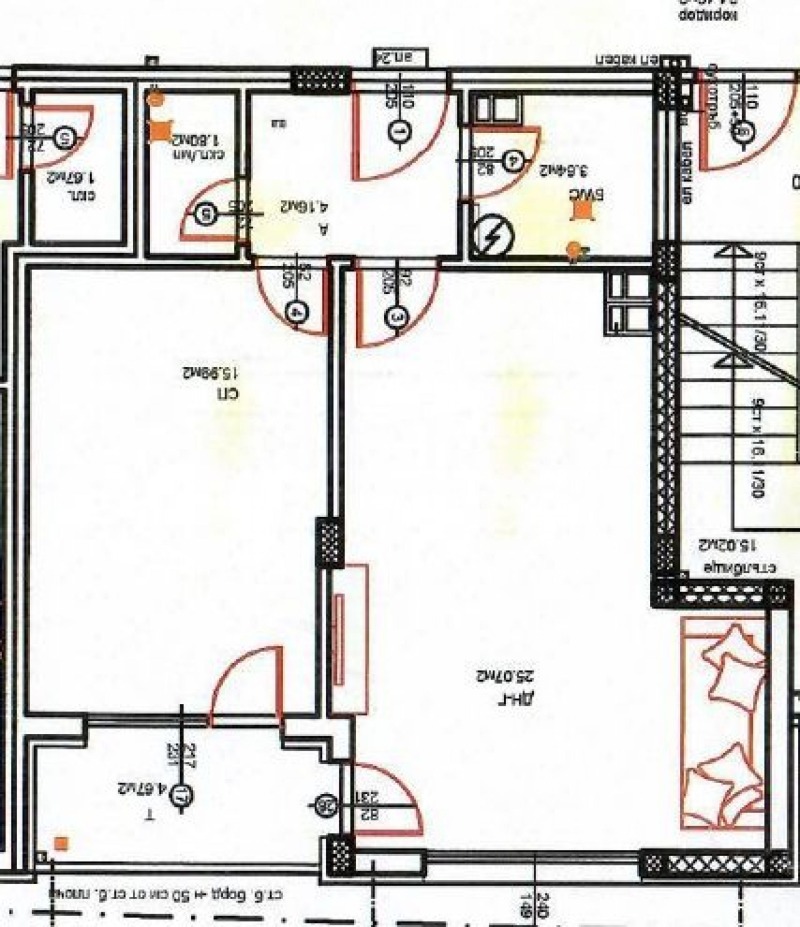 Продава 2-СТАЕН, гр. Видин, Бонония, снимка 2 - Апартаменти - 53451535