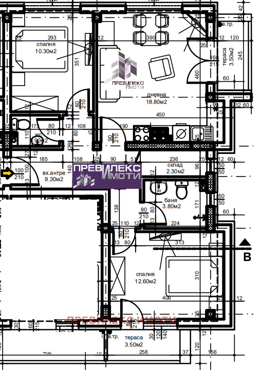 Продава 3-СТАЕН, гр. Пловдив, Христо Смирненски, снимка 1 - Aпартаменти - 49362578