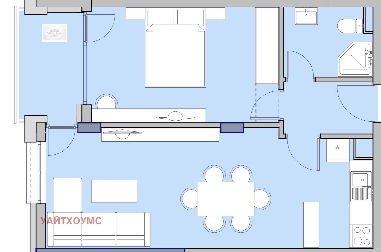Продава 2-СТАЕН, гр. София, Малинова долина, снимка 9 - Апартаменти - 53961681
