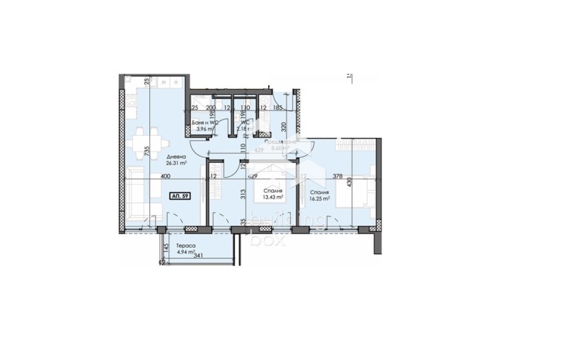 For Sale  2 bedroom Plovdiv , Trakiya , 107 sq.m | 37175107 - image [7]