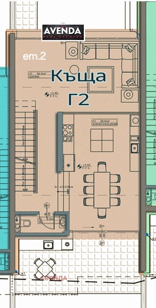 Продава КЪЩА, гр. София, с. Лозен, снимка 8 - Къщи - 50697237