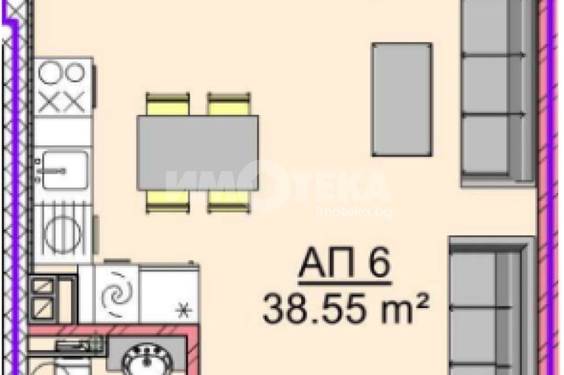 Продава 1-СТАЕН, гр. Варна, Владислав Варненчик 1, снимка 2 - Апартаменти - 52364480
