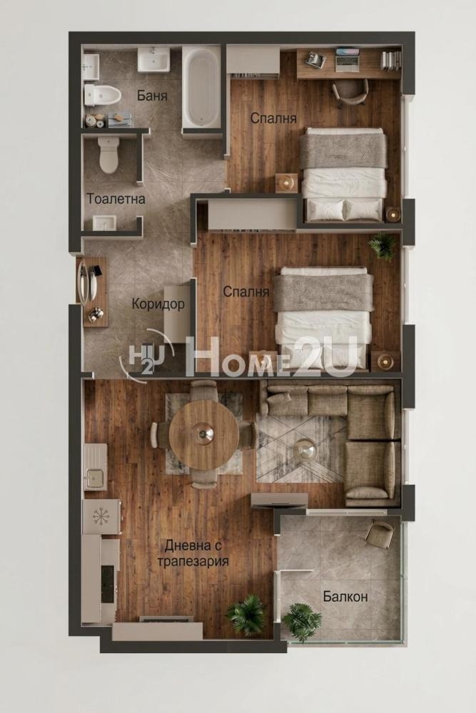 Продава 3-СТАЕН, гр. Варна, к.к. Св.Св. Константин и Елена, снимка 15 - Апартаменти - 56227281