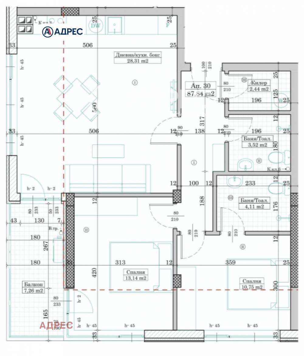 Продава 3-СТАЕН, гр. Варна, Левски 1, снимка 4 - Апартаменти - 53902737