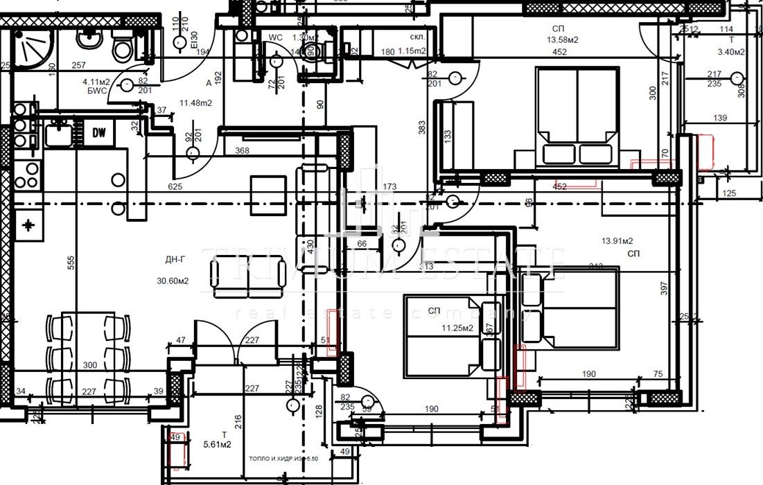 Продава 4-СТАЕН, гр. Пловдив, Христо Смирненски, снимка 2 - Апартаменти - 52650169