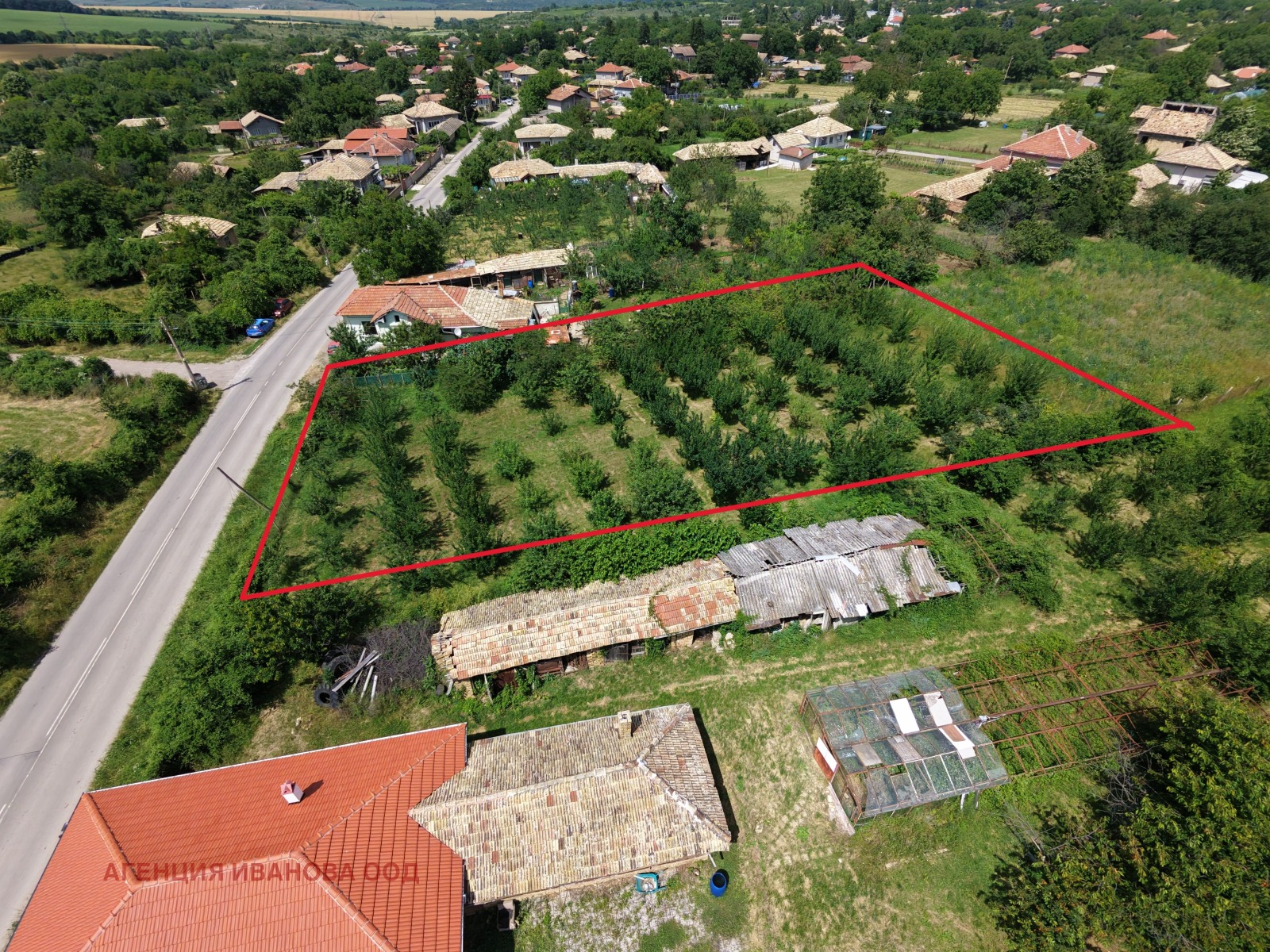 Продава ПАРЦЕЛ, с. Медовина, област Търговище