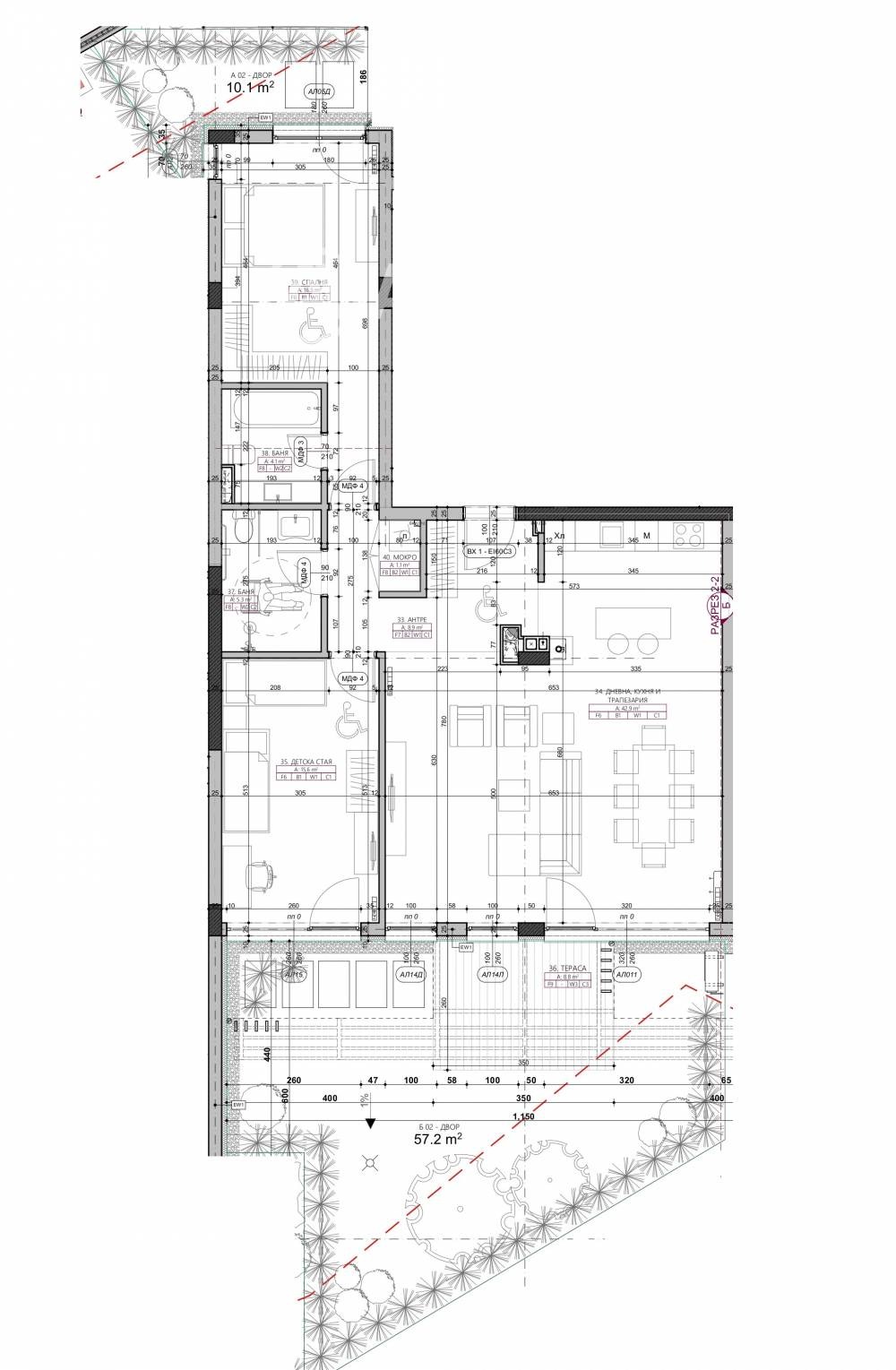 Продава 3-СТАЕН, гр. София, Манастирски ливади, снимка 4 - Апартаменти - 55262501