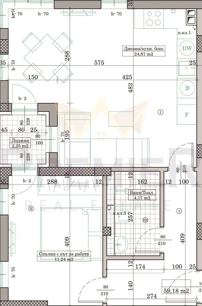Продава 2-СТАЕН, гр. Варна, Кайсиева градина, снимка 2 - Апартаменти - 54288375
