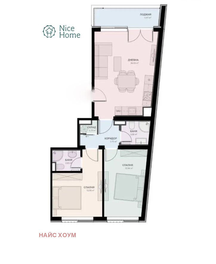 De vânzare  2 dormitoare Sofia , Hadji Dimitâr , 103 mp | 80769960 - imagine [4]