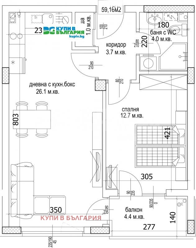 In vendita  2 camere da letto Varna , Kajsieva gradina , 98 mq | 80612538 - Immagine [4]
