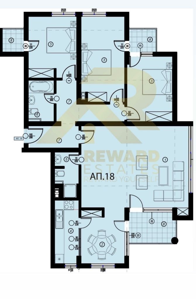 Продава  4-стаен град София , Манастирски ливади , 170 кв.м | 45413934 - изображение [14]