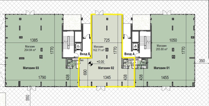 De vânzare  Magazin Sofia , Poduiane , 207 mp | 29012654 - imagine [3]