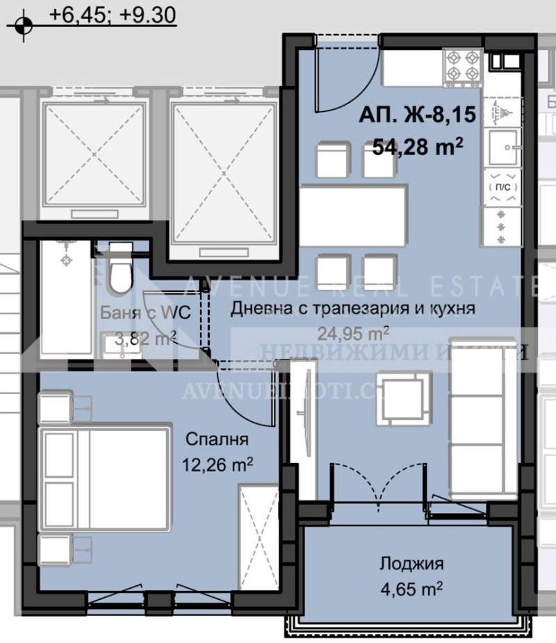 Til salg  1 soveværelse Plovdiv , Hristo Smirnenski , 71 kvm | 13009872 - billede [2]