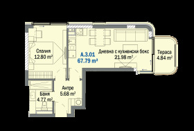 1 спальня Китен, область Бургас 2