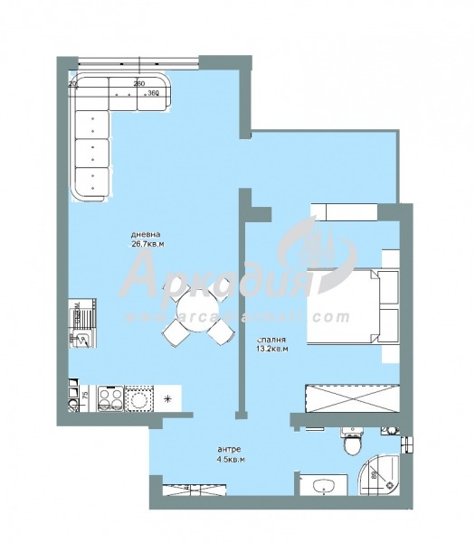 Продава 1-СТАЕН, гр. Пловдив, Въстанически, снимка 2 - Апартаменти - 52445636