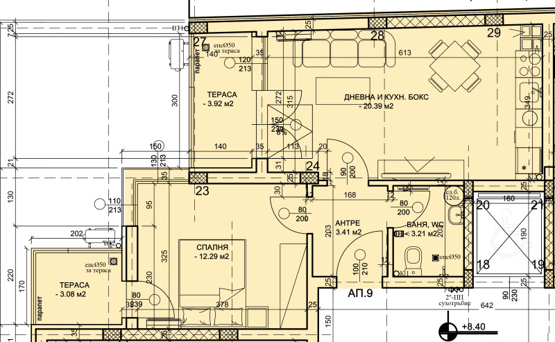 Продава  2-стаен град Пловдив , Каменица 1 , 67 кв.м | 74510843 - изображение [2]