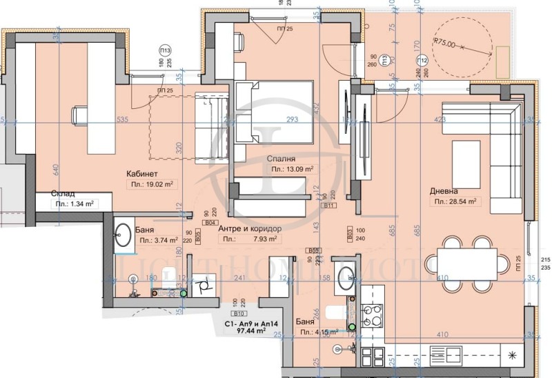 Продава 3-СТАЕН, с. Марково, област Пловдив, снимка 4 - Aпартаменти - 49256550