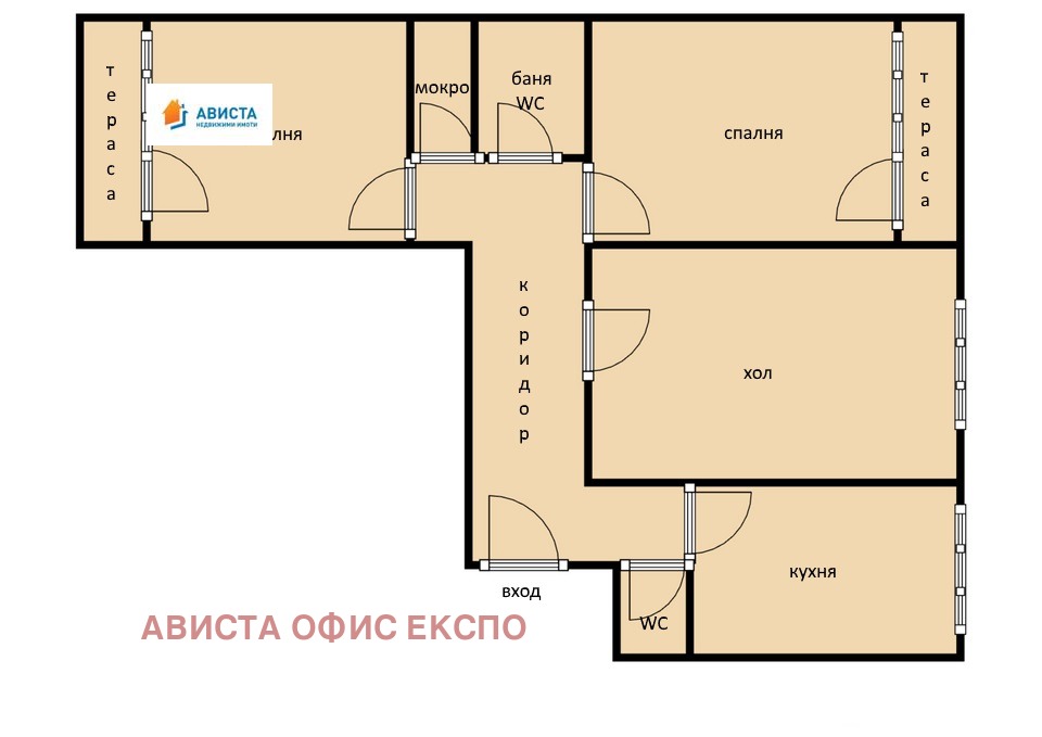 Продава 3-СТАЕН, гр. София, Хиподрума