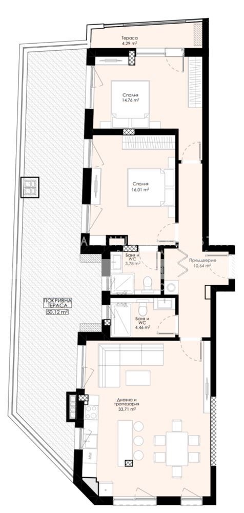 Zu verkaufen  2 Schlafzimmer Plowdiw , Hristo Smirnenski , 174 qm | 99613371 - Bild [2]