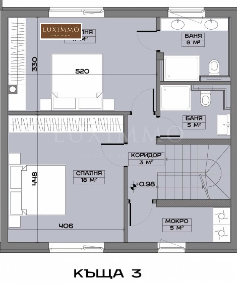 Продава КЪЩА, гр. София, в.з.Бункера, снимка 14 - Къщи - 48619177