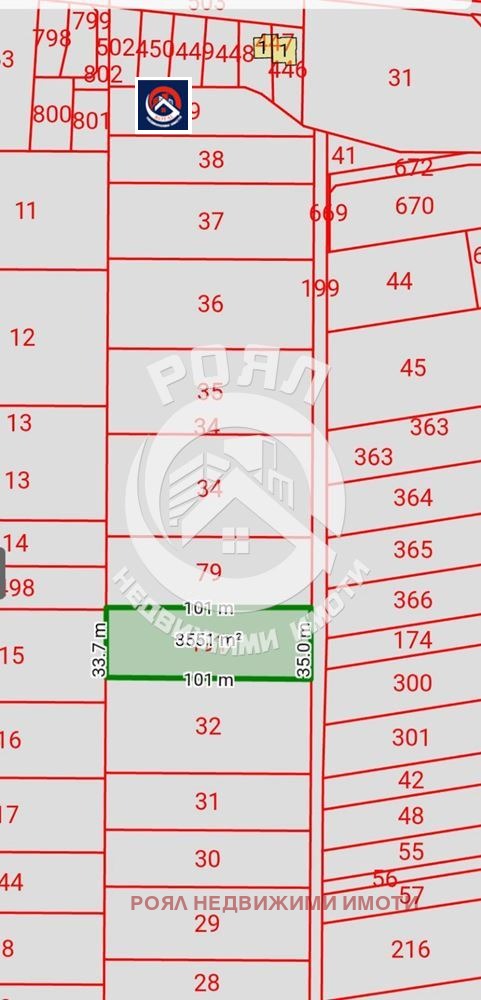 Продава ПАРЦЕЛ, с. Браниполе, област Пловдив, снимка 2 - Парцели - 56731335