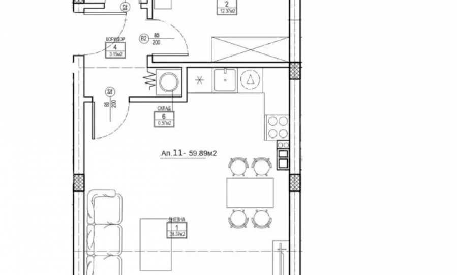 Продава 2-СТАЕН, гр. София, Орландовци, снимка 3 - Апартаменти - 55915203