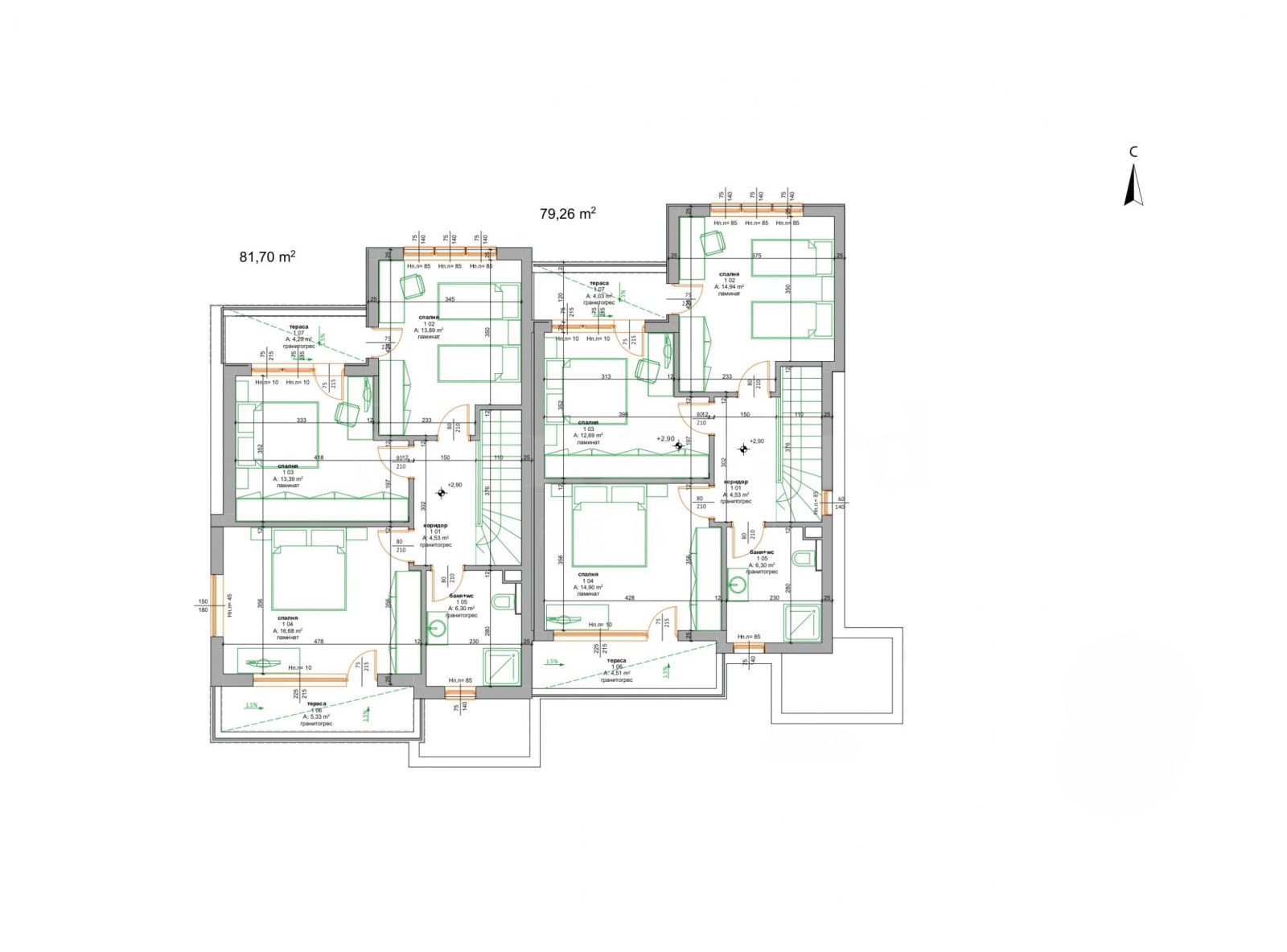 Продава КЪЩА, гр. Бургас, Сарафово, снимка 10 - Къщи - 53616373
