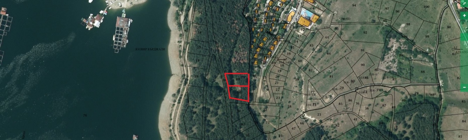 Продава ПАРЦЕЛ, с. Брош, област Кърджали, снимка 2 - Парцели - 43312767