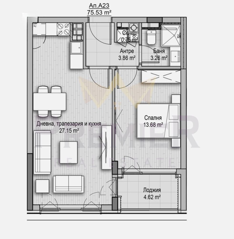Продава 2-СТАЕН, гр. София, Витоша, снимка 4 - Апартаменти - 53507549