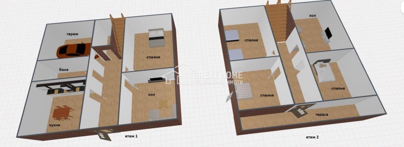 Продается  Дом область Тырговиште , Васил Левски , 300 кв.м | 77929240 - изображение [15]