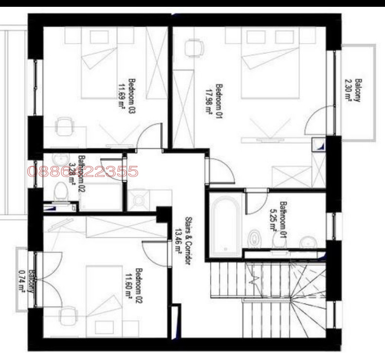 Til salg  Hus Sofia , Lozen , 286 kvm | 97405906 - billede [14]