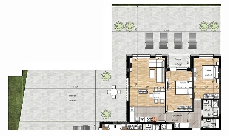 Продава  3-стаен град Пловдив , Остромила , 115 кв.м | 93039251 - изображение [8]